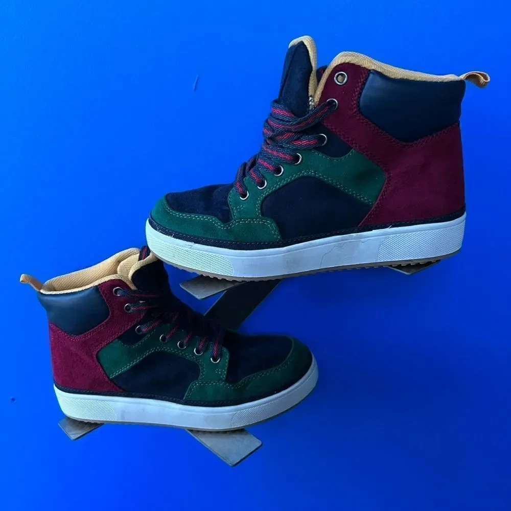 GAP Kid's  High Top Casual Solid Basic Sneakers Shoes Size 1